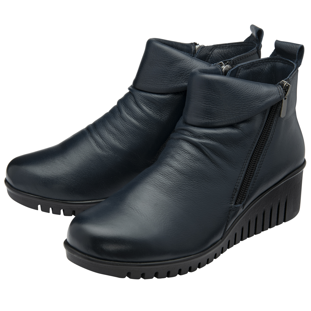 Lotus Cordelia Navy Boots