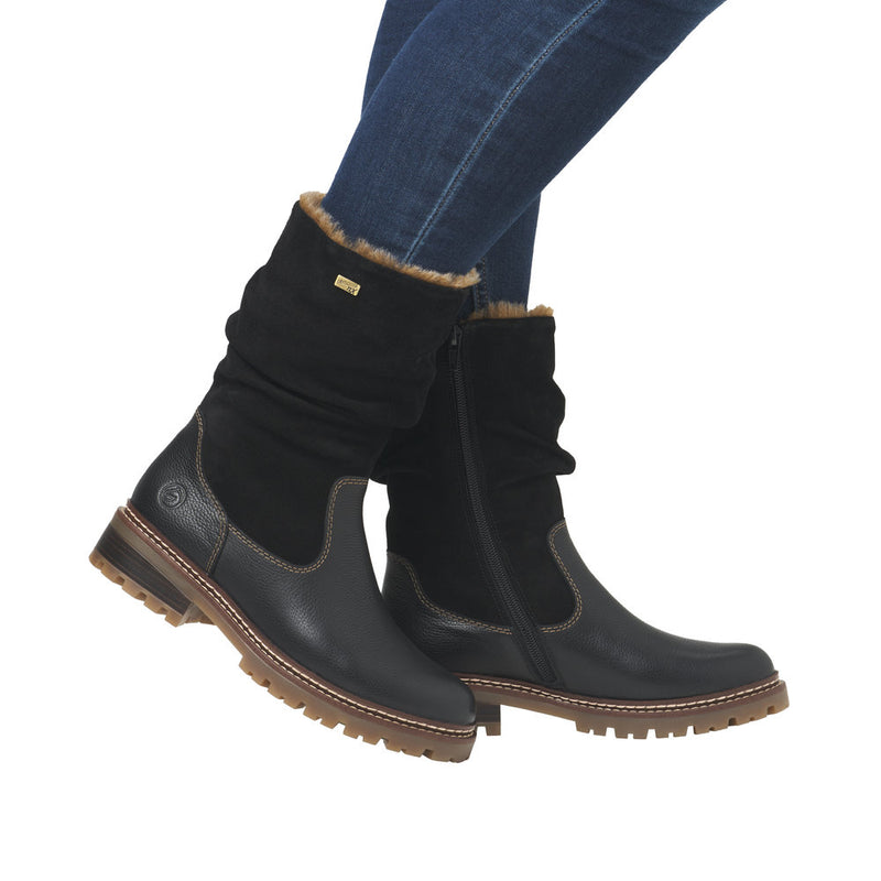 Remonte D0B80-00 Black Boots