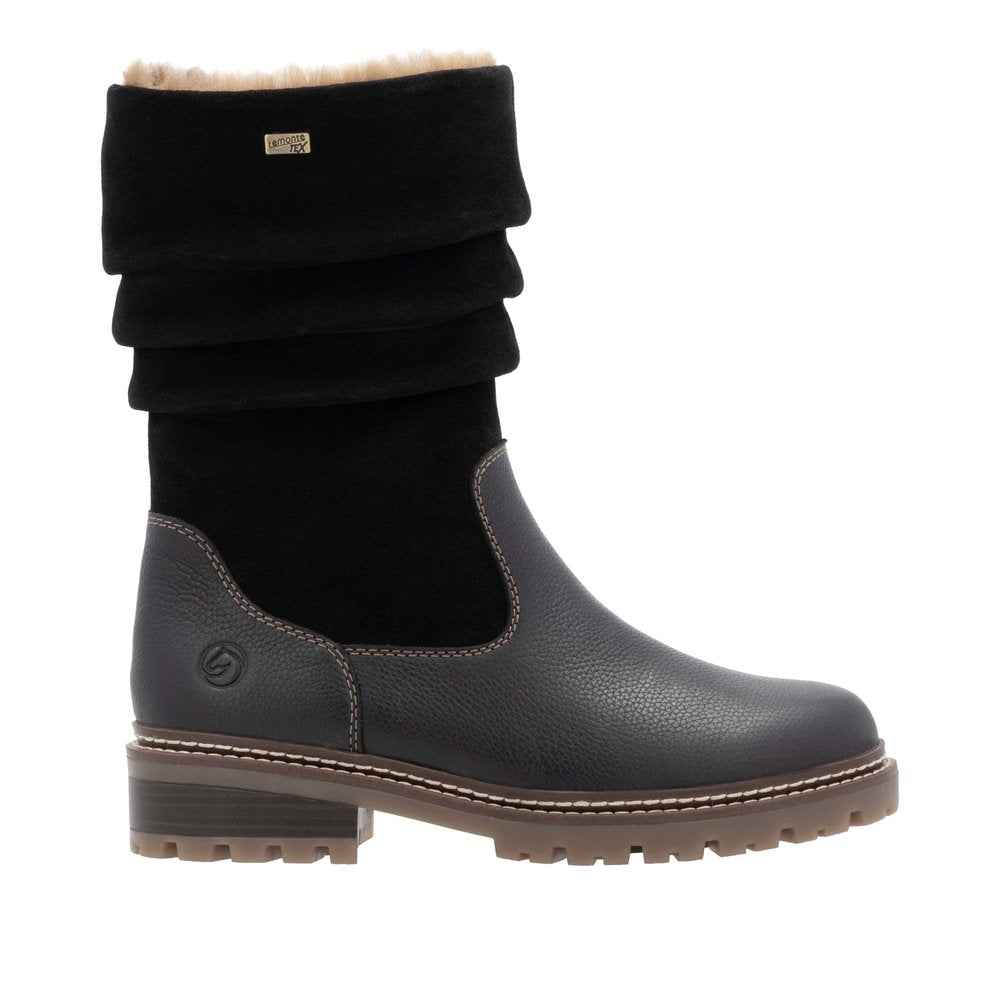 Remonte D0B80-00 Black Boots