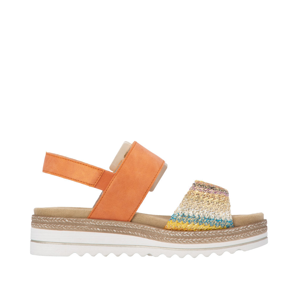 Remonte D0Q62-38 Jocelyn Orange Sandals