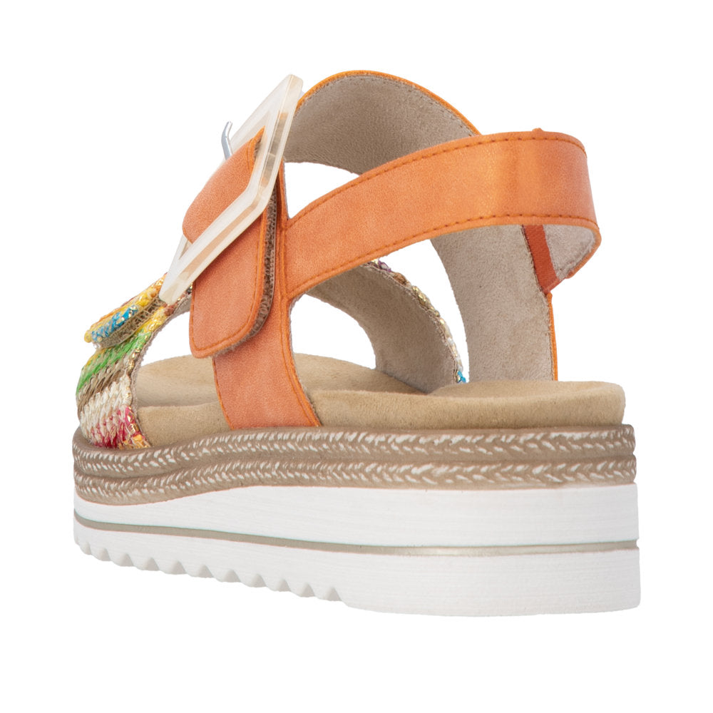 Remonte D0Q62-38 Jocelyn Orange Sandals