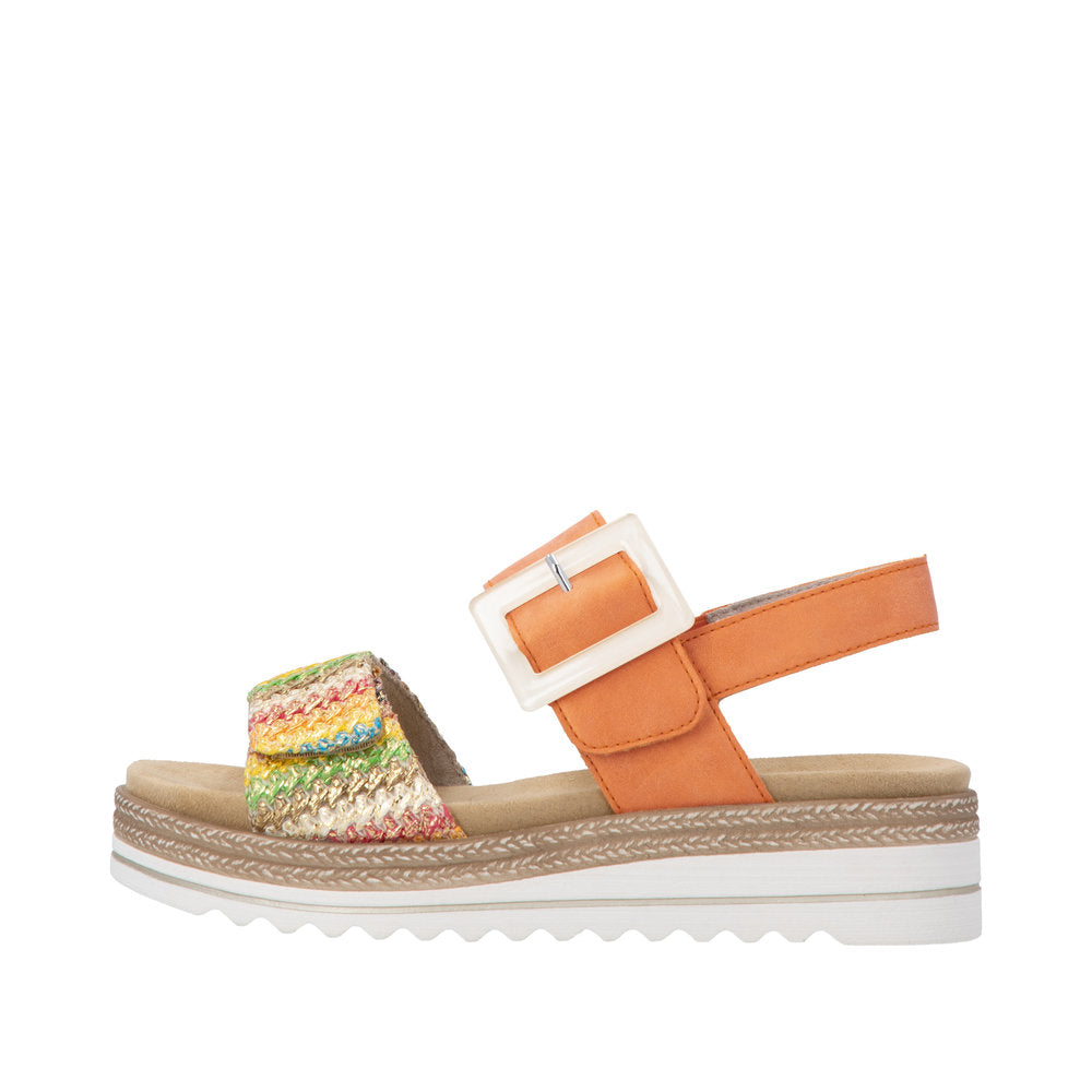 Remonte D0Q62-38 Jocelyn Orange Sandals