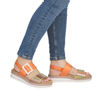 Remonte D0Q62-38 Jocelyn Orange Sandals
