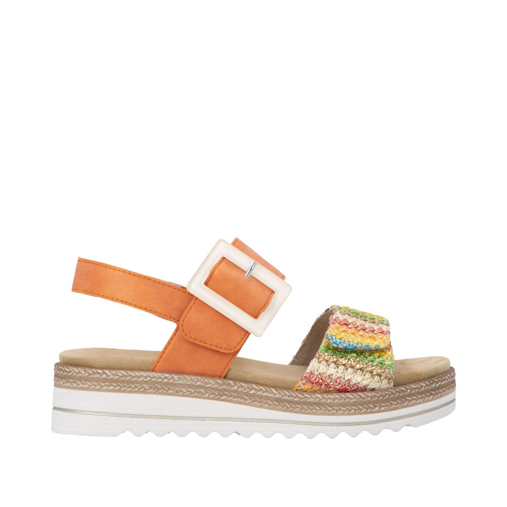 Remonte D0Q62-38 Jocelyn Orange Sandals
