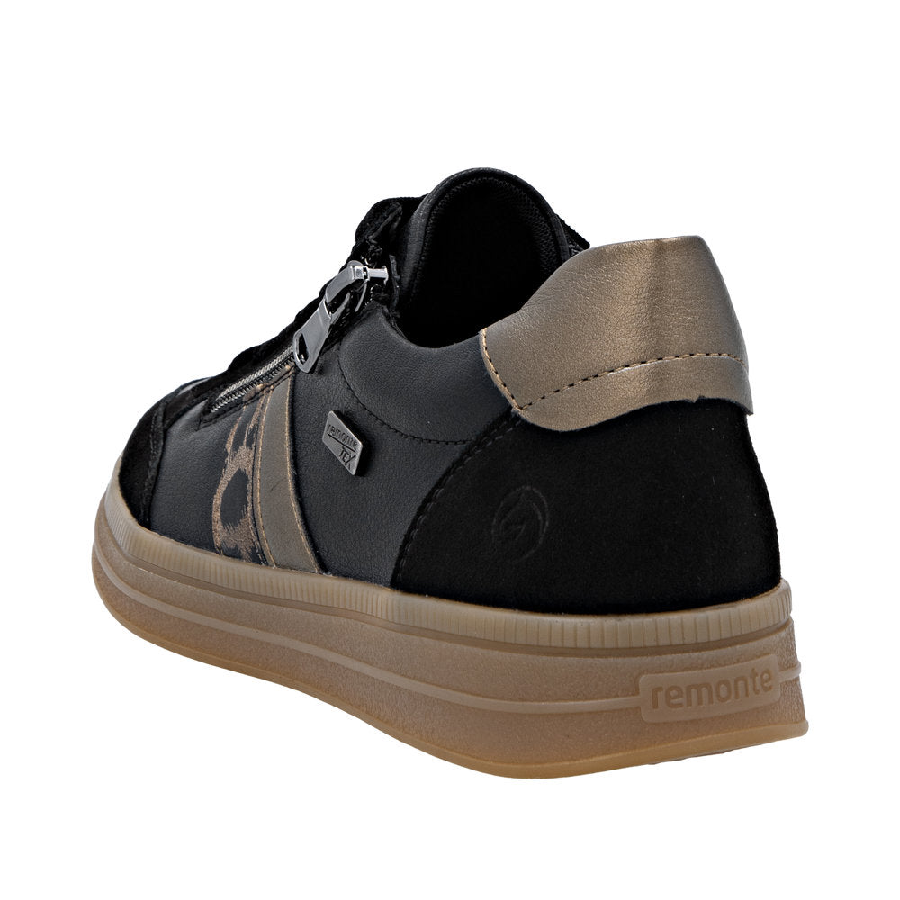 Remonte D2C04-03 Schwarz/Brown/Bronze Trainers