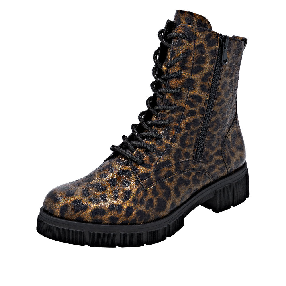 Remonte D2S72-90 Antik Leopard Boots