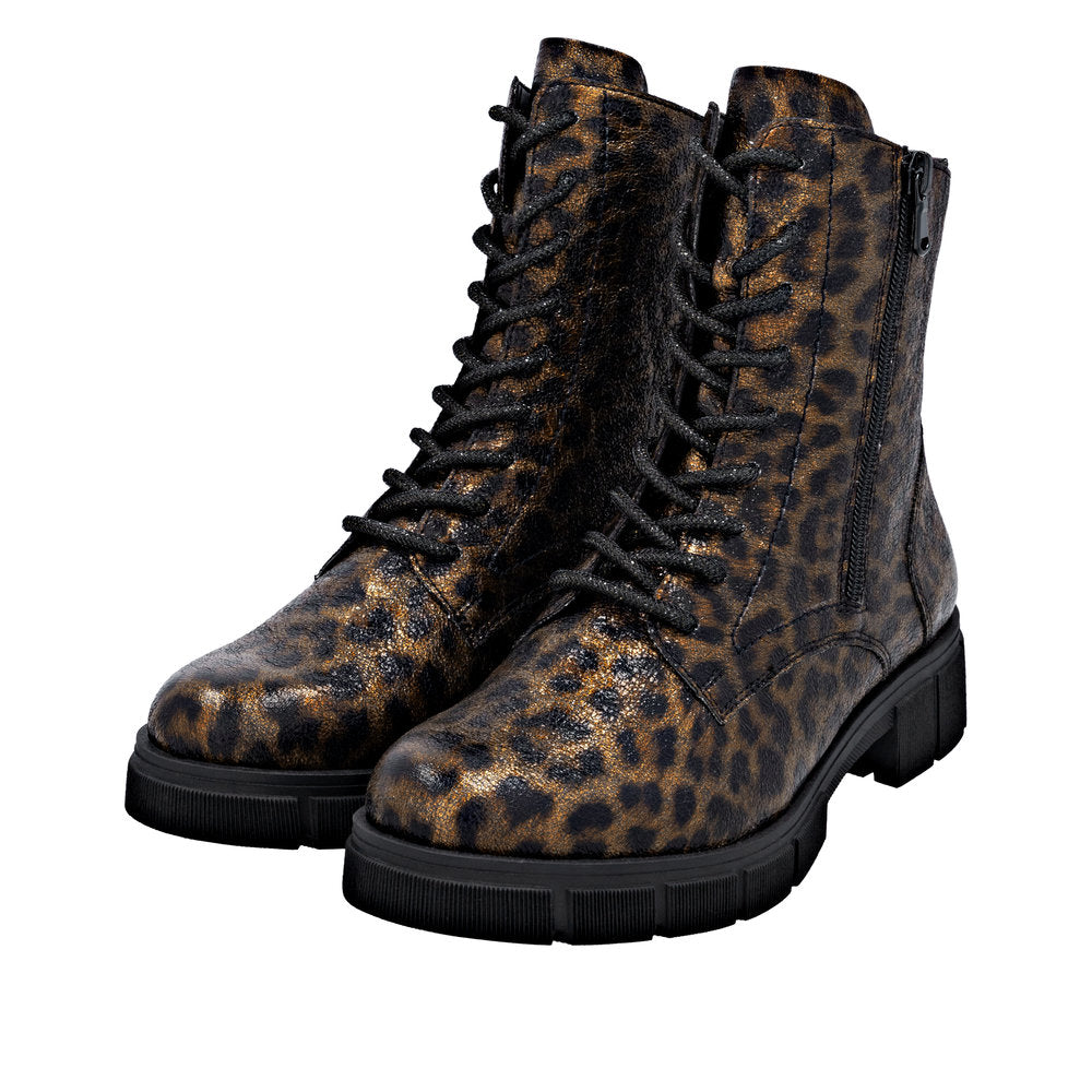 Remonte D2S72-90 Antik Leopard Boots