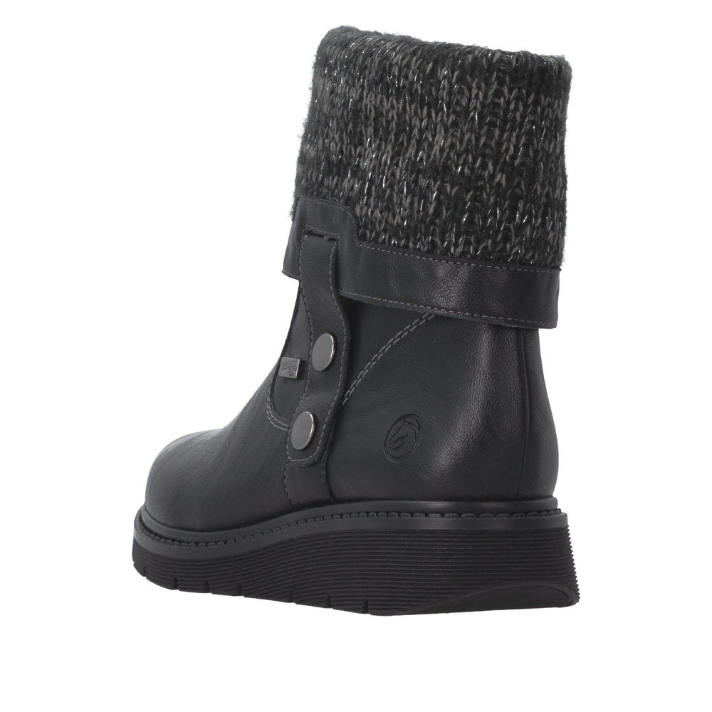 Remonte D3976-03 Marisol Black Boots