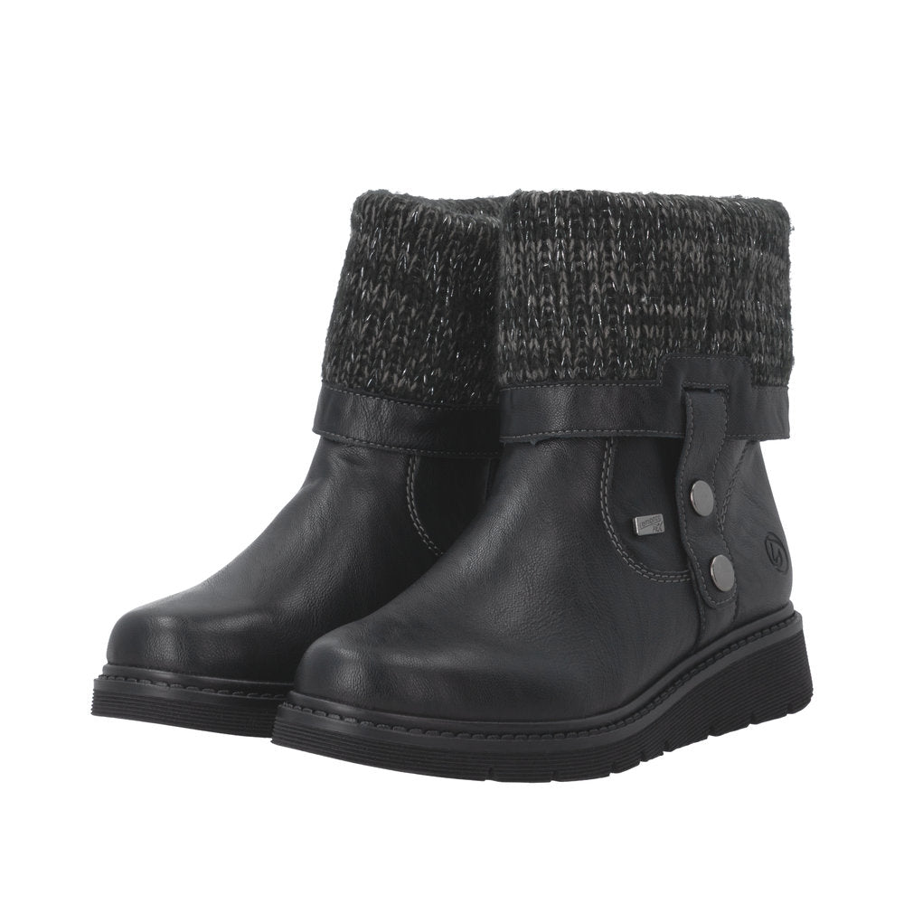 Remonte D3976-03 Marisol Black Boots