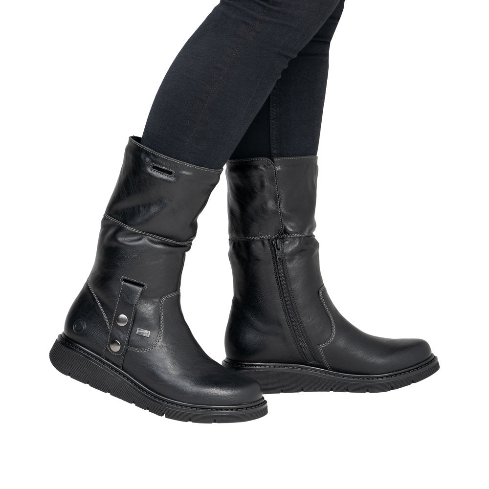 Remonte D3976-03 Marisol Black Boots