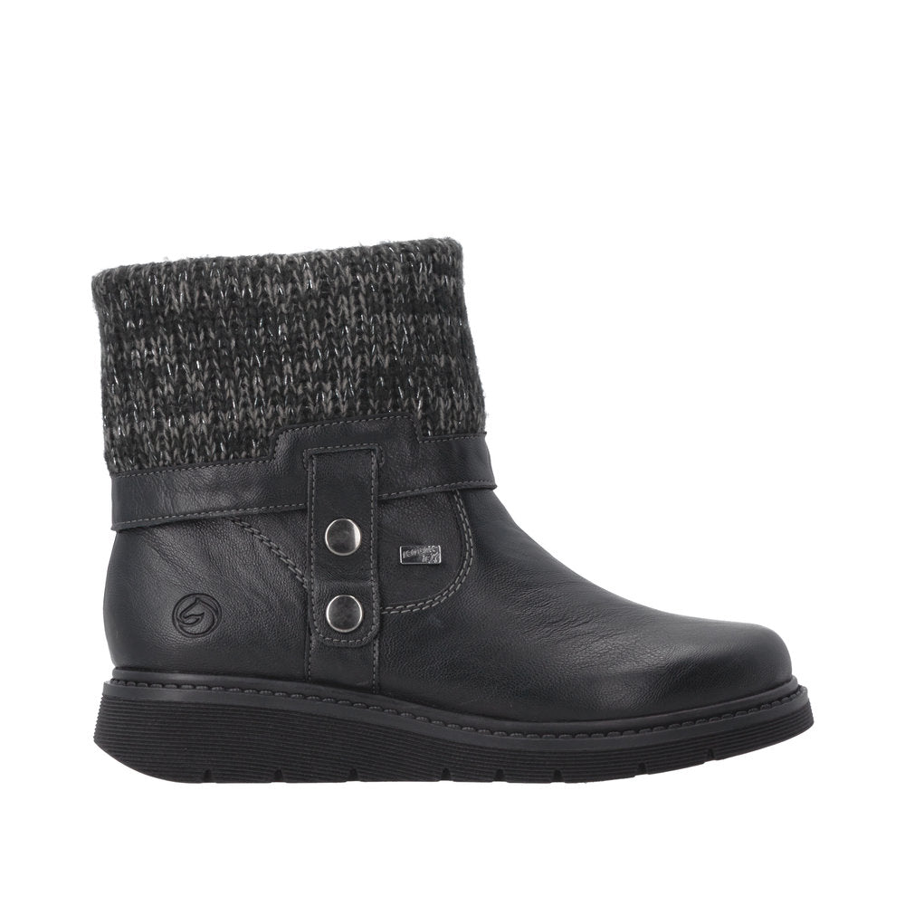 Remonte D3976-03 Marisol Black Boots