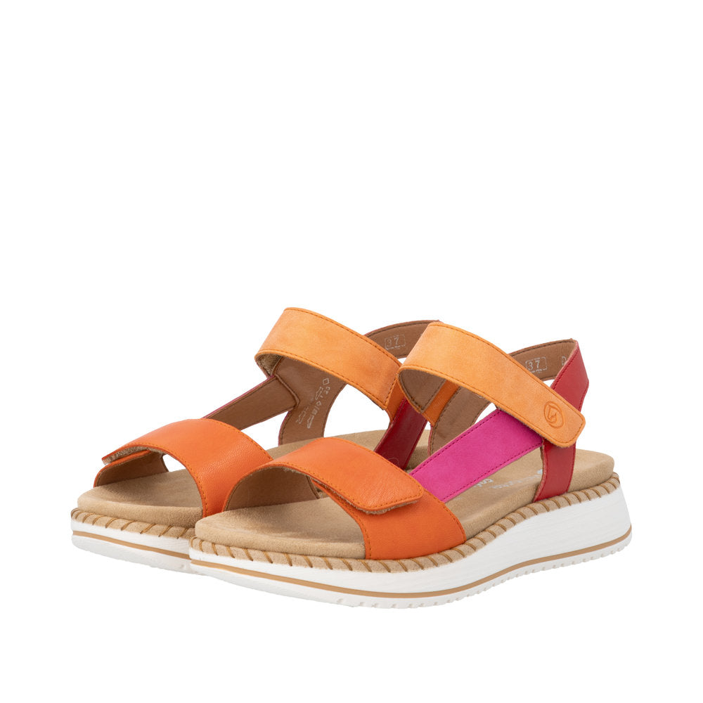 Remonte D3J50-38 Jocelyn Orange Sandals