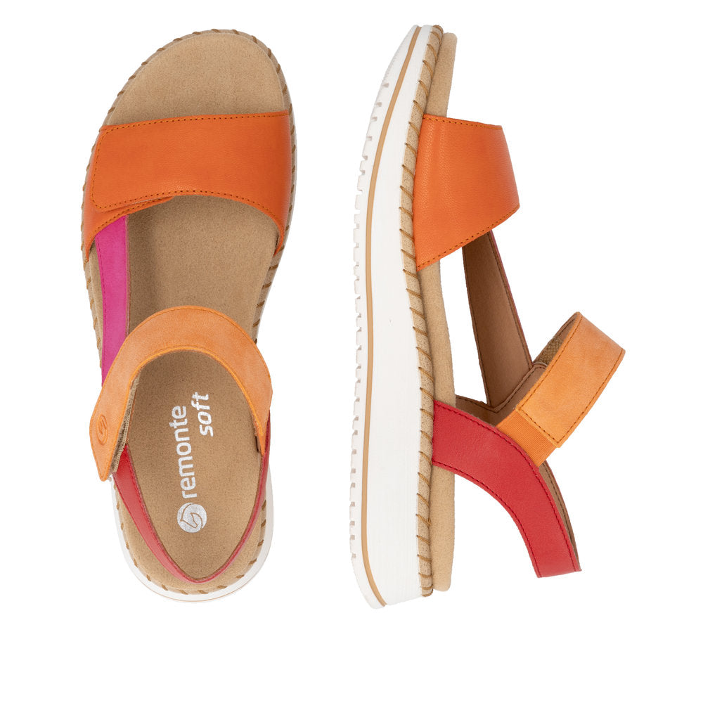 Remonte D3J50-38 Jocelyn Orange Sandals
