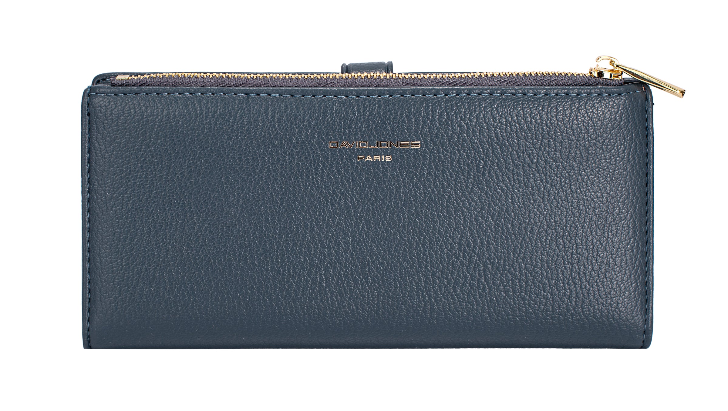 Nova Leathers Long Purse with Multi Credit Card Slots Bering Sea (DJ0086)