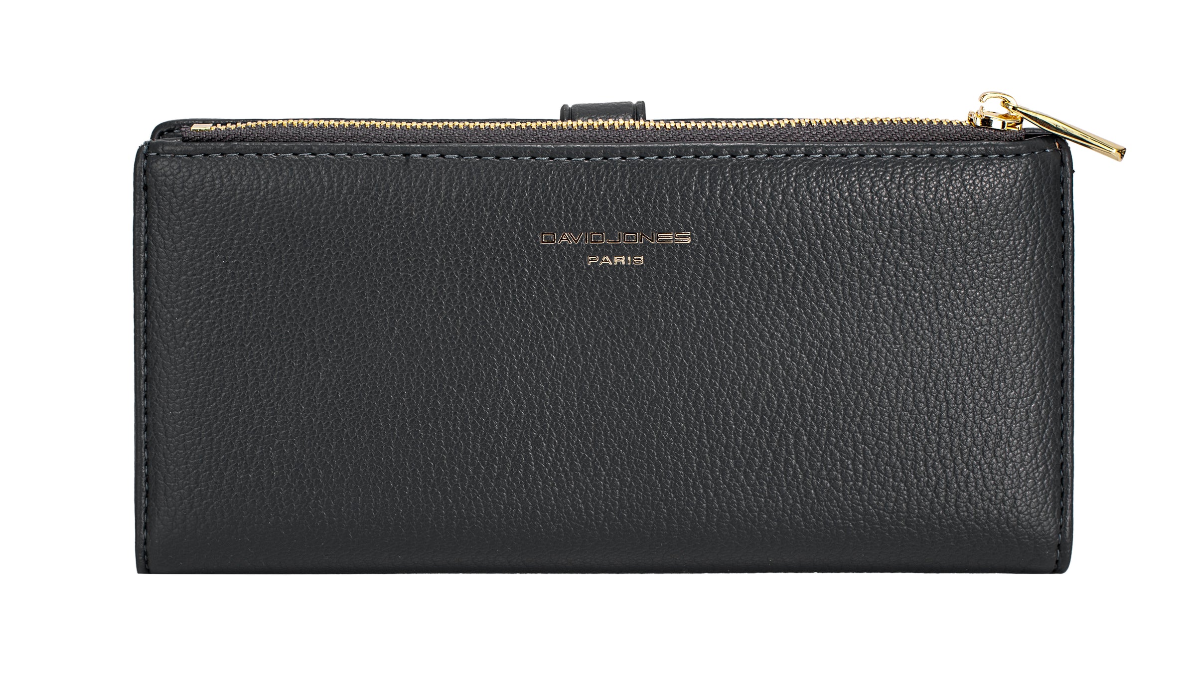 Nova Leathers Long Purse with Multi Credit Card Slots Black  (DJ0086)