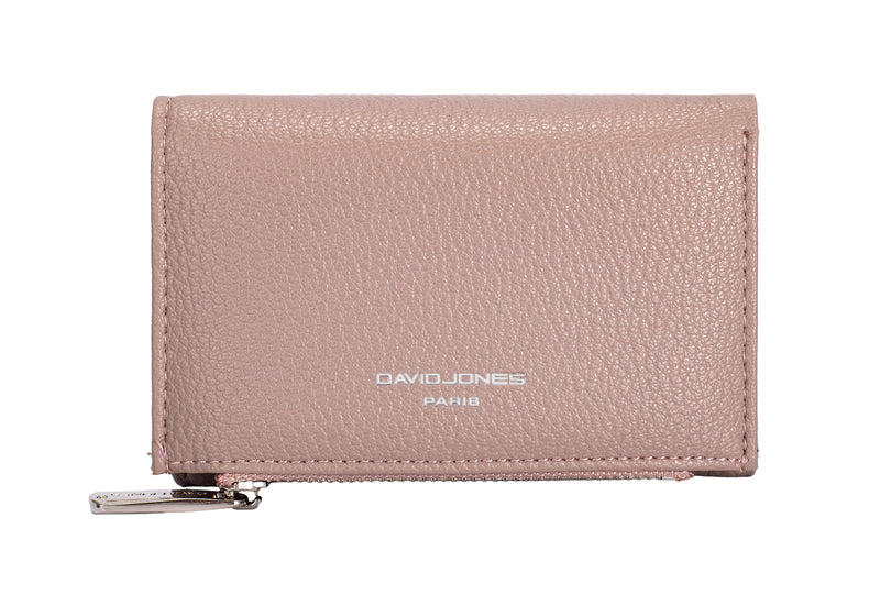 Nova Leathers Tri Fold Small Purse Adobe Rose (DJ0087)