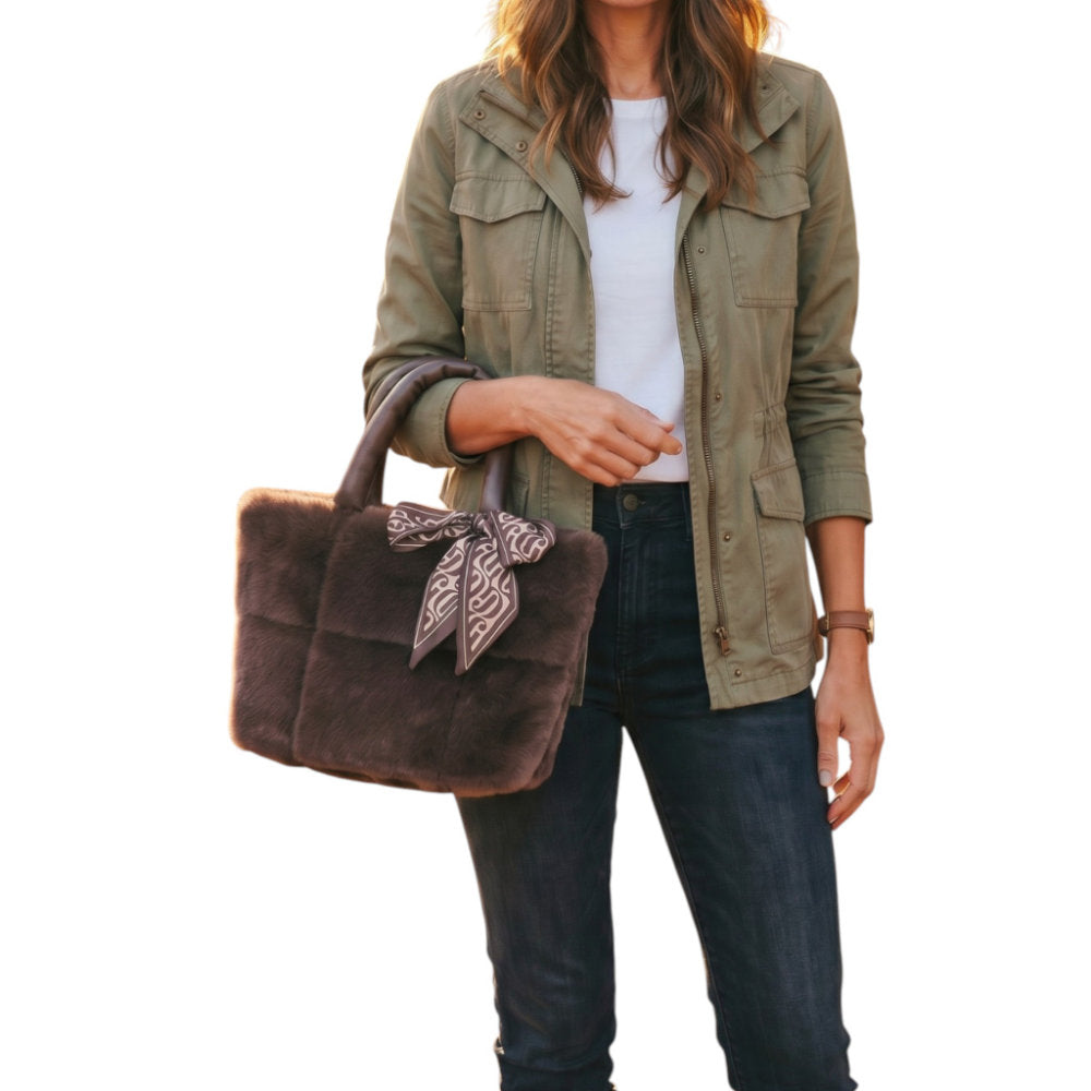 Nova Leathers CM8694 Hot Chocolate Handbag