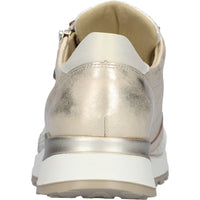 Waldlaufer H64007-412-102 Hiroko-Soft Gold Trainers - Wide