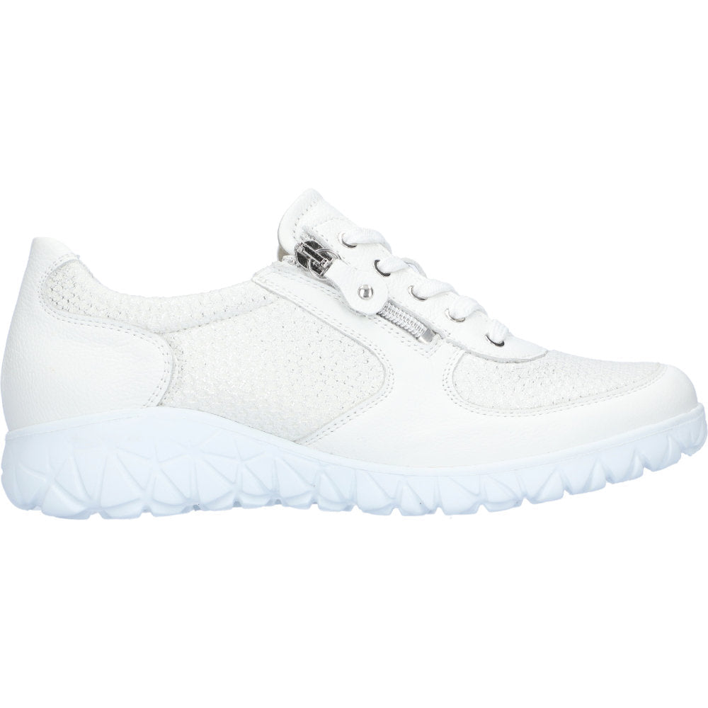 Waldlaufer H89001-244-663 Havy Soft White Casual Shoes - Wide