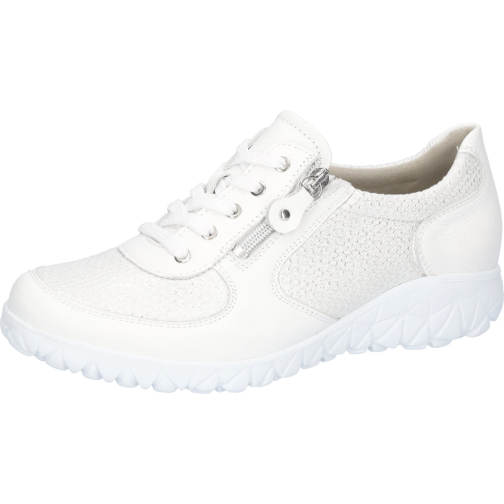 Waldlaufer H89001-244-663 Havy Soft White Casual Shoes - Wide
