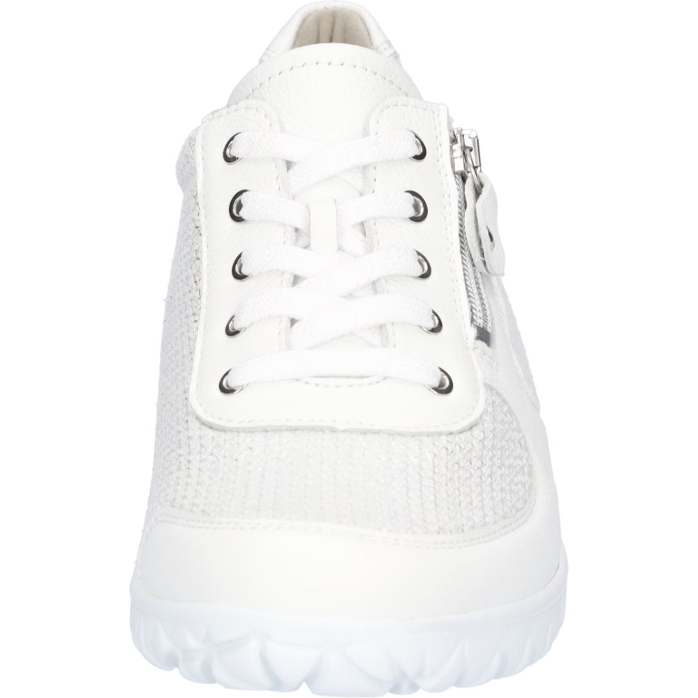 Waldlaufer H89001-244-663 Havy Soft White Casual Shoes - Wide