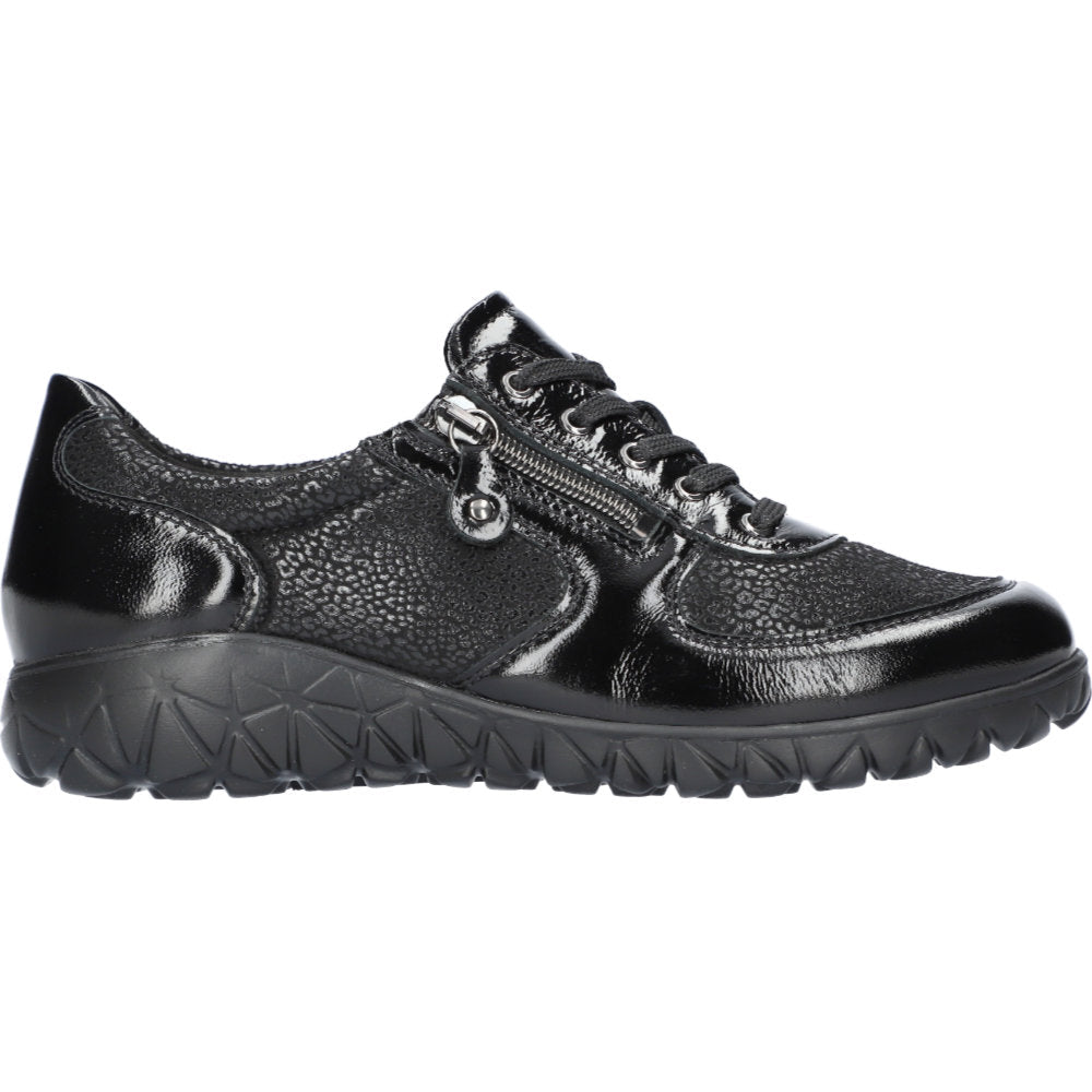 Waldlaufer H89001-254-001 Black Shoes