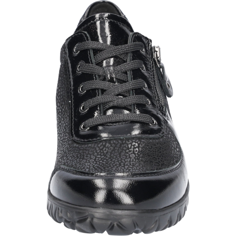 Waldlaufer H89001-254-001 Black Shoes