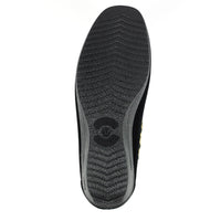 Lunar Paloma Black Ocelot Trim Slipper KLA005 BK