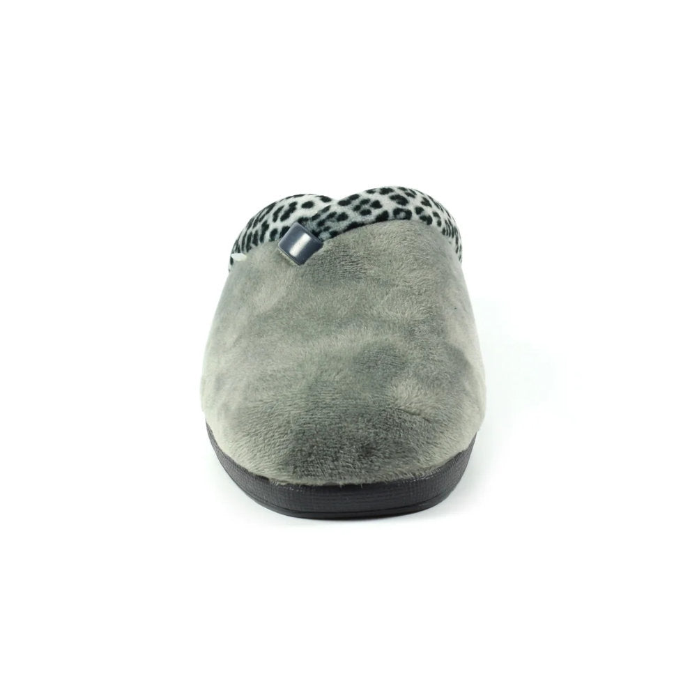 Lunar Michelle Grey Mule Slipper KLA007 GR