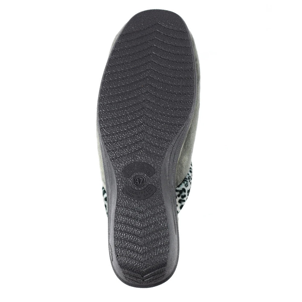 Lunar Michelle Grey Mule Slipper KLA007 GR