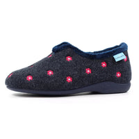 Lunar Havana Navy Slipper-KLA250 BL