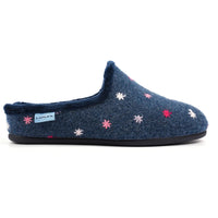 Lunar Flora Navy Slipper KLA263 NY