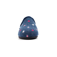 Lunar Flora Navy Slipper KLA263 NY
