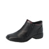 Rieker L3882-00 Schwarz/Burgundy Boots