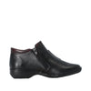 Rieker L3882-00 Schwarz/Burgundy Boots