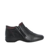 Rieker L3882-00 Schwarz/Burgundy Boots