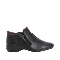 Rieker L3882-00 Schwarz/Burgundy Boots