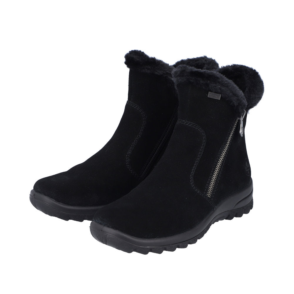 Rieker L7162-00 Eike Black Boots