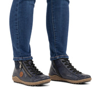 Rieker L7514-15 Liv Blue Boots