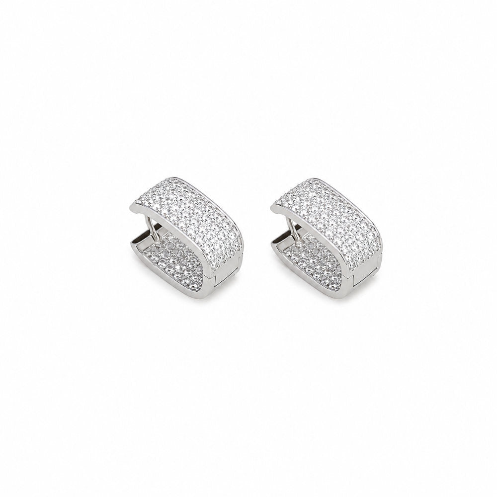 White Leaf LEN884S Earrings