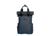 Nova Leathers Medium Roll Top Backpack Clifton Midnight Blue (LITTLE)