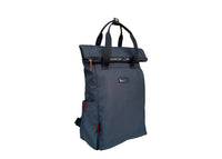 Nova Leathers Medium Roll Top Backpack Clifton Midnight Blue (LITTLE)