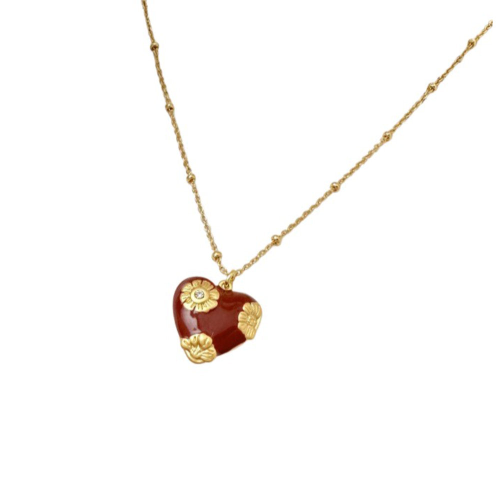 White Leaf LNN70R Necklace