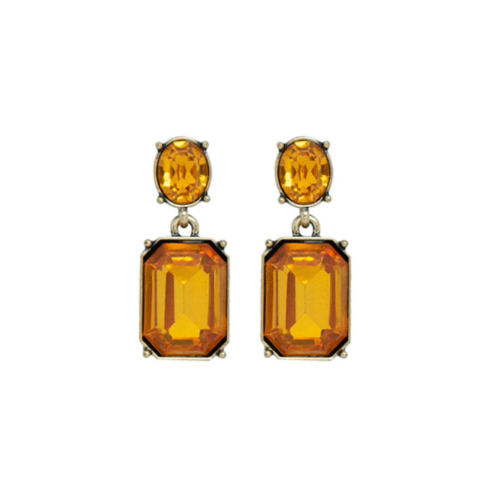 White Leaf LTE09M Earrings