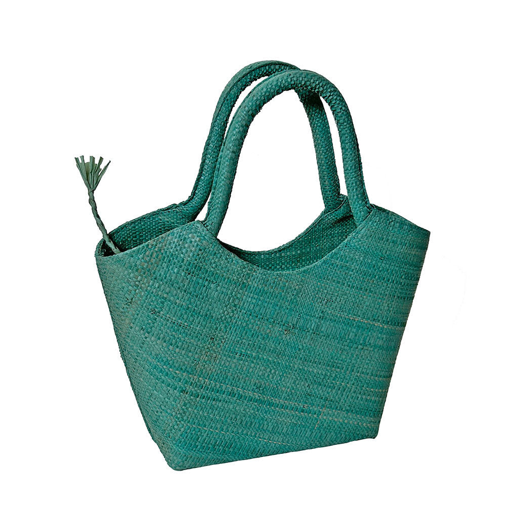 Basket Basket Lillie Handbag - Mint - MAB292