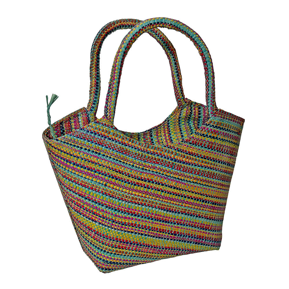 Basket Basket Lillie Handbag - Multicolour Mint - MAB293