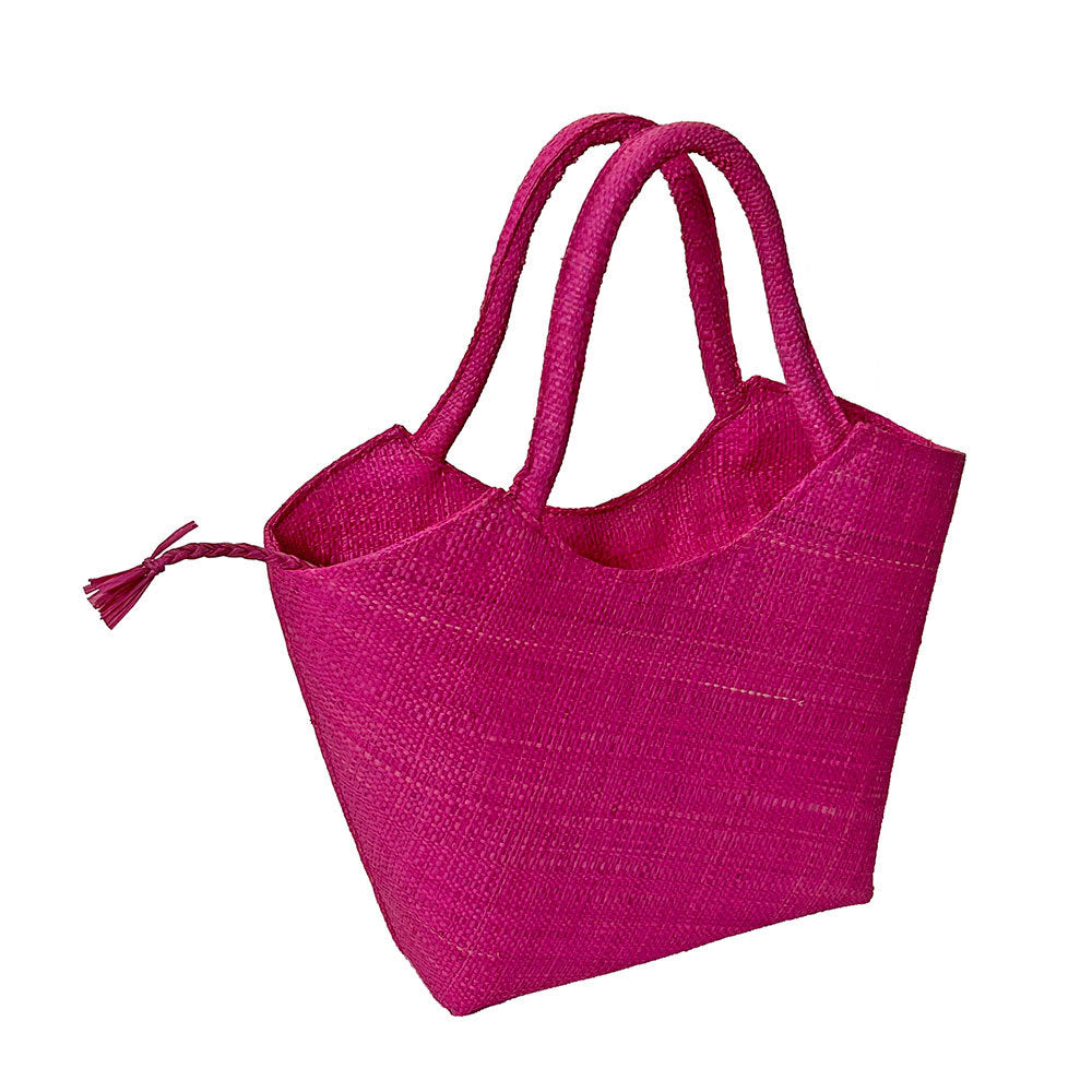 Basket Basket Lillie Handbag - Pink - MAB296