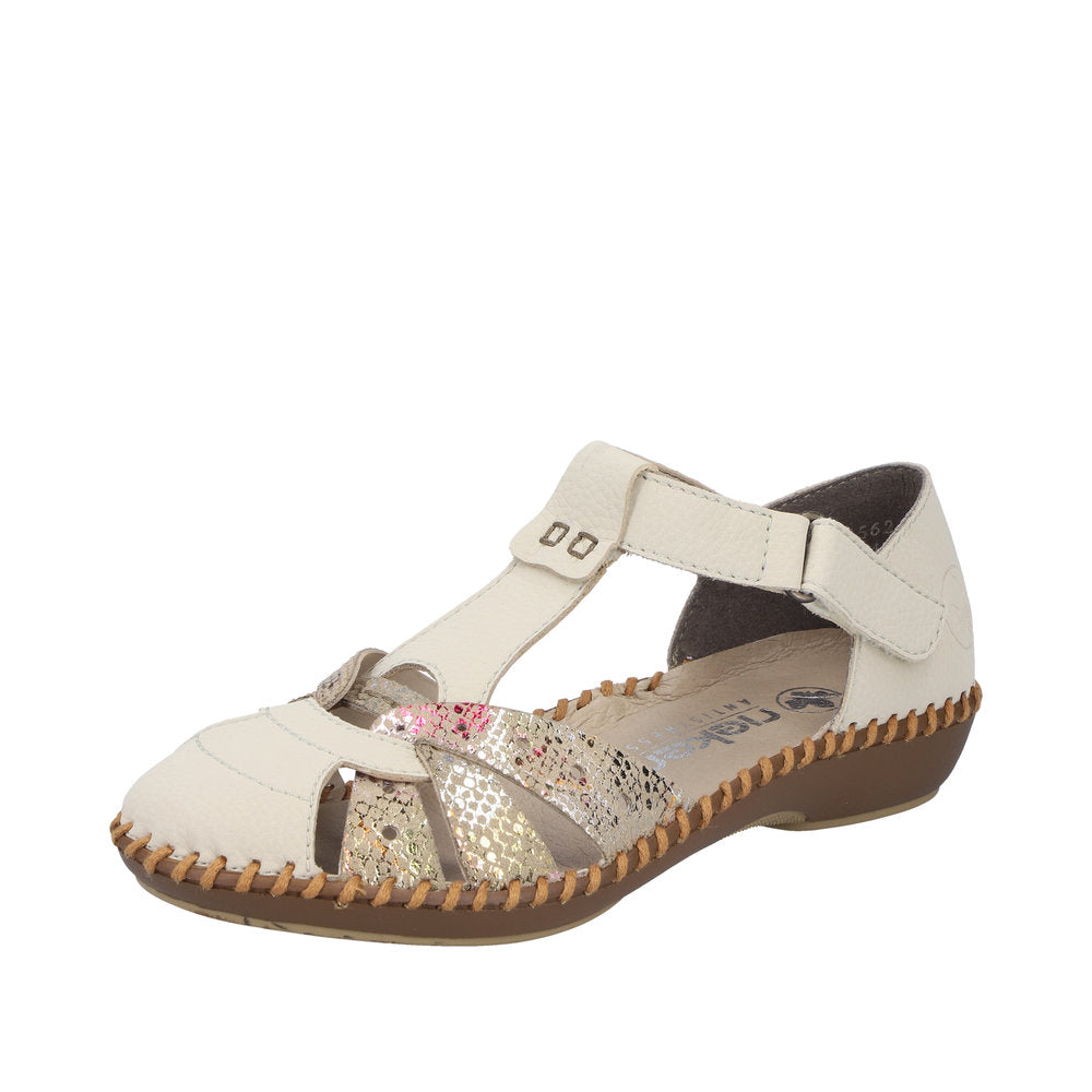 Rieker M1655-62 Desideria Beige Sandals