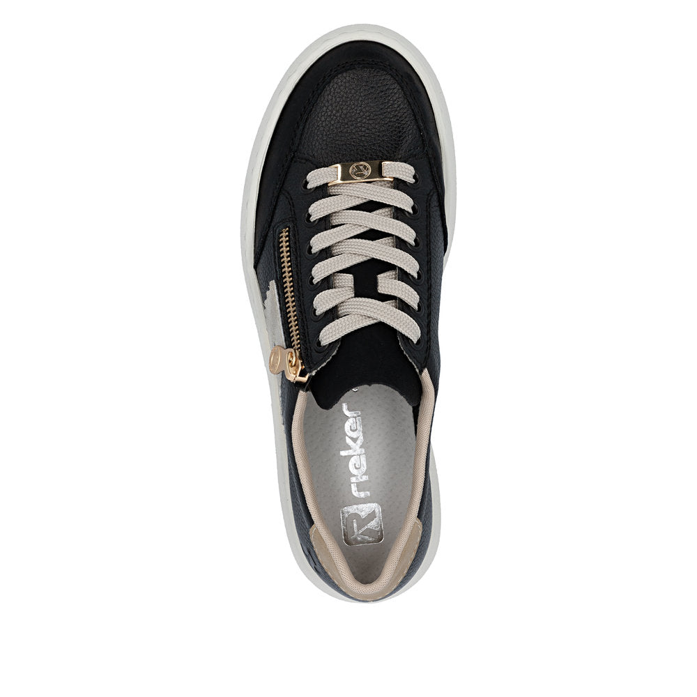 Rieker M1912-00 Enya Black Trainers