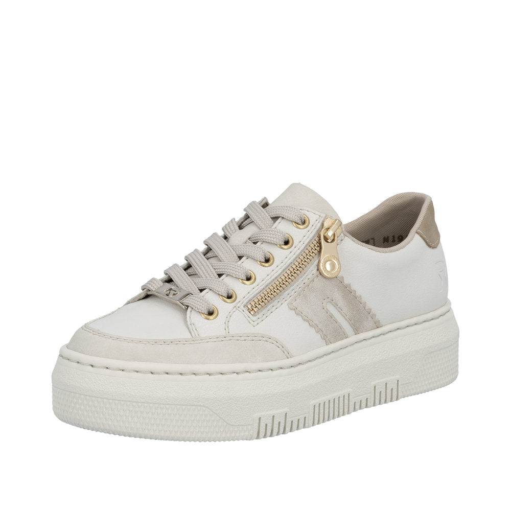 Rieker M1912-80 Enya Cream Trainers